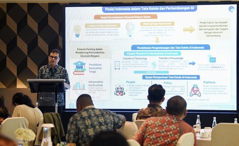 Kominfo: Investasi AI di Indonesia Mencapai Rp120 Triliun di&nbsp;2023