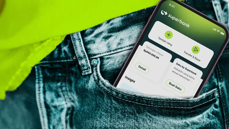 Superbank Dapat Tambahan Investasi Rp1,2 Triliun dari Grab, Singtel, dan&nbsp;KakaoBank